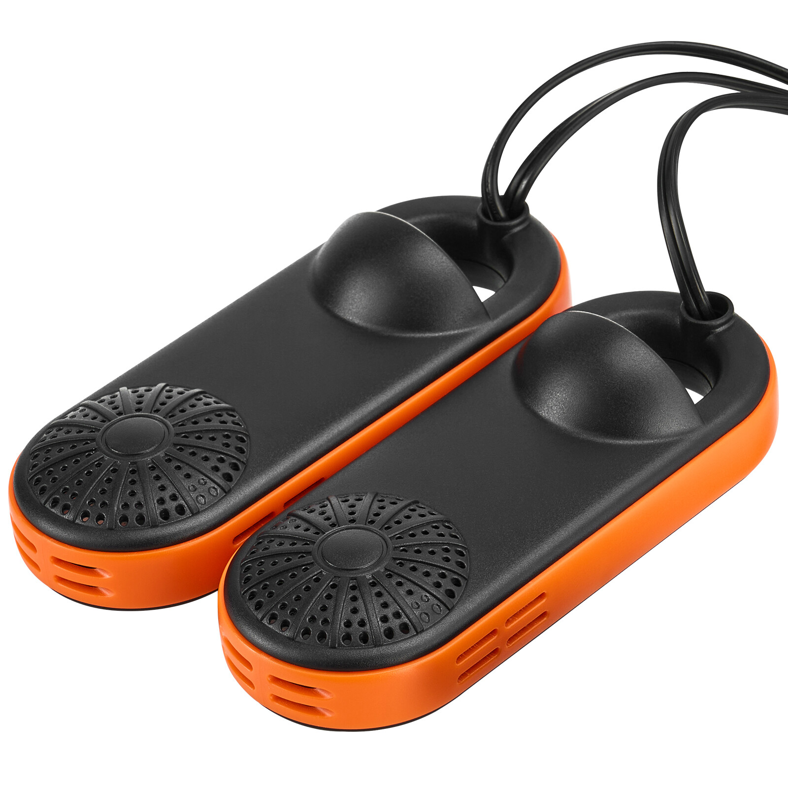 VEVOR Portable Shoe Dryer Boot Dryer with Quick & Even Drying Black & Orange