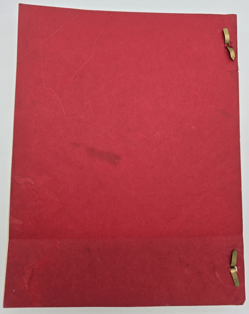 UNDERWORLD, U.S.A.: PART ONE / Abram S. Ginnes 1976 Unproduced Screenplay Script