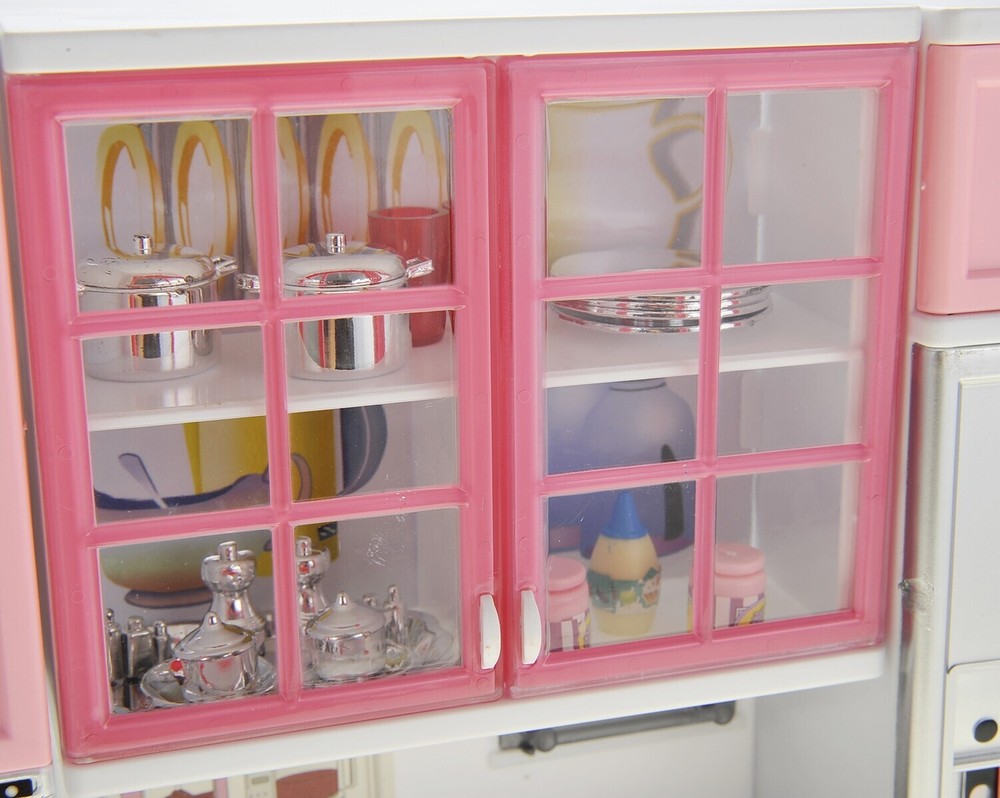 Modern Kitchen Battery Operated Toy Kitchen Playset (PS10P)-Openbox