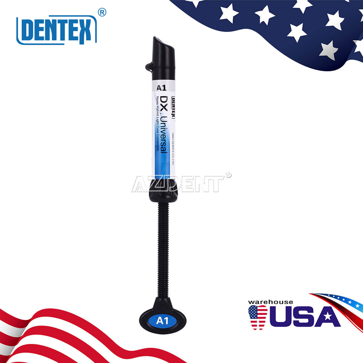 Dentex Dental Universal Composite Resin Light Cure A1/A2/A3/A3.5/B1/B2