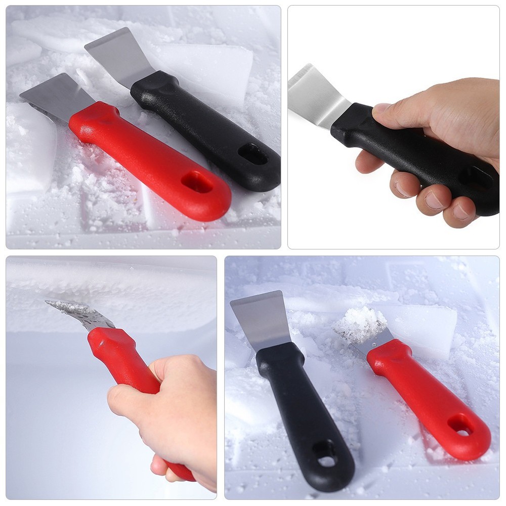4 PCS Freezer Cleaning Tools Multi-purpose Kitchen Scoop Deicing