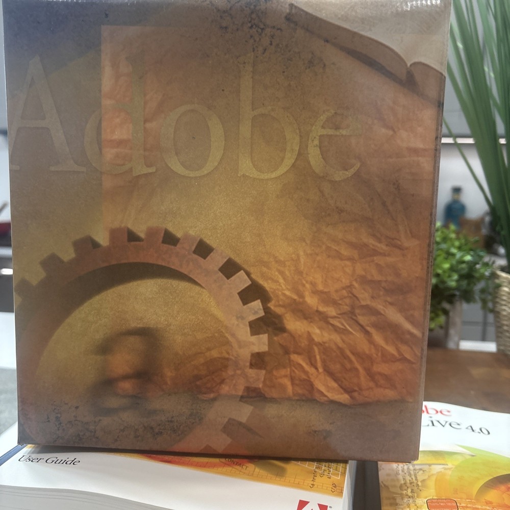 Adobe GoLive 4.0 Upgrade Macintosh Complete Boxed Software Manuals Serial