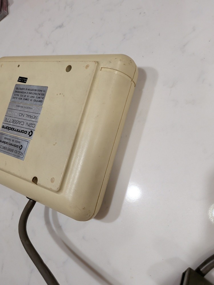 Vtg Commodore Datassette C2N Cassette Tape Counter for Commodore Untested