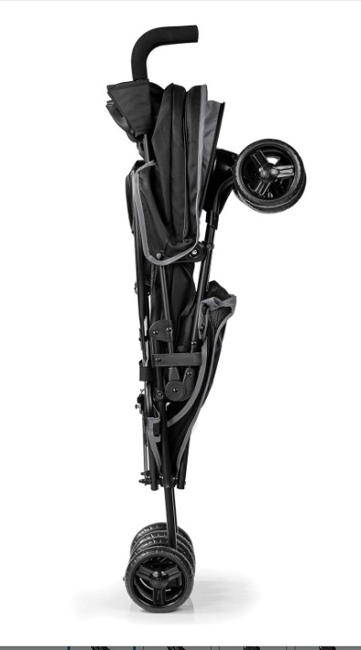 Summer 3D Mini Stroller – Lightweight, Compact, Multi-Position Recline, Gray