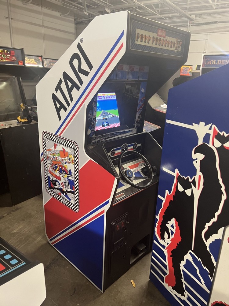 POLE POSITION II ARCADE MACHINE by ATARI 1982 (EXCELLENT CONDITION)