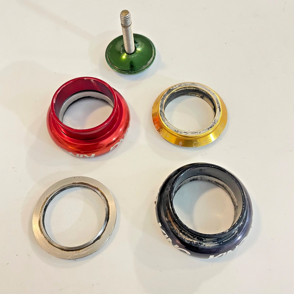 Chris King Rasta Dreadset 1-1/8" NoThreadSet Headset Threadless