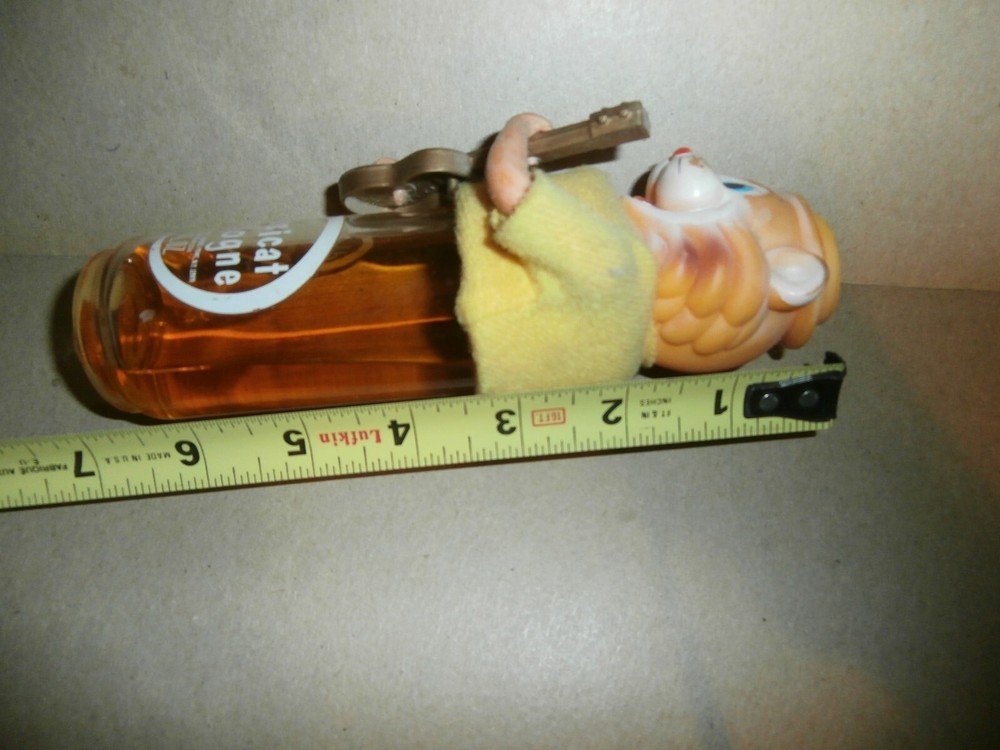 Vintage Musicat Cologne Bottle