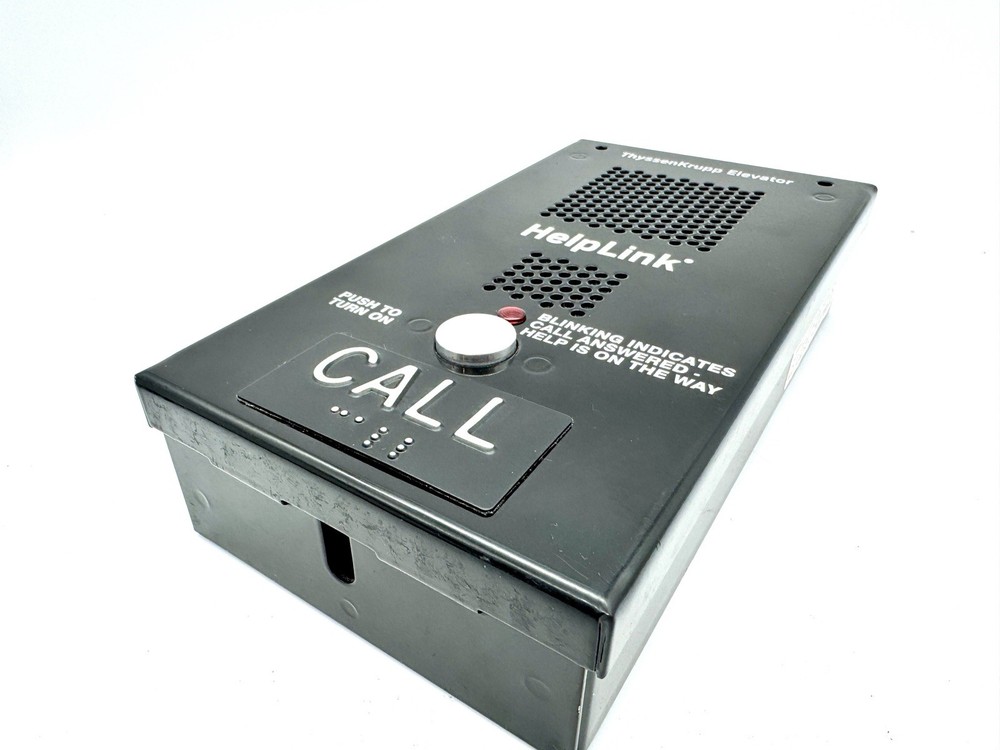 Thyssenkrupp Elevator Emergency Call Box - Helplink