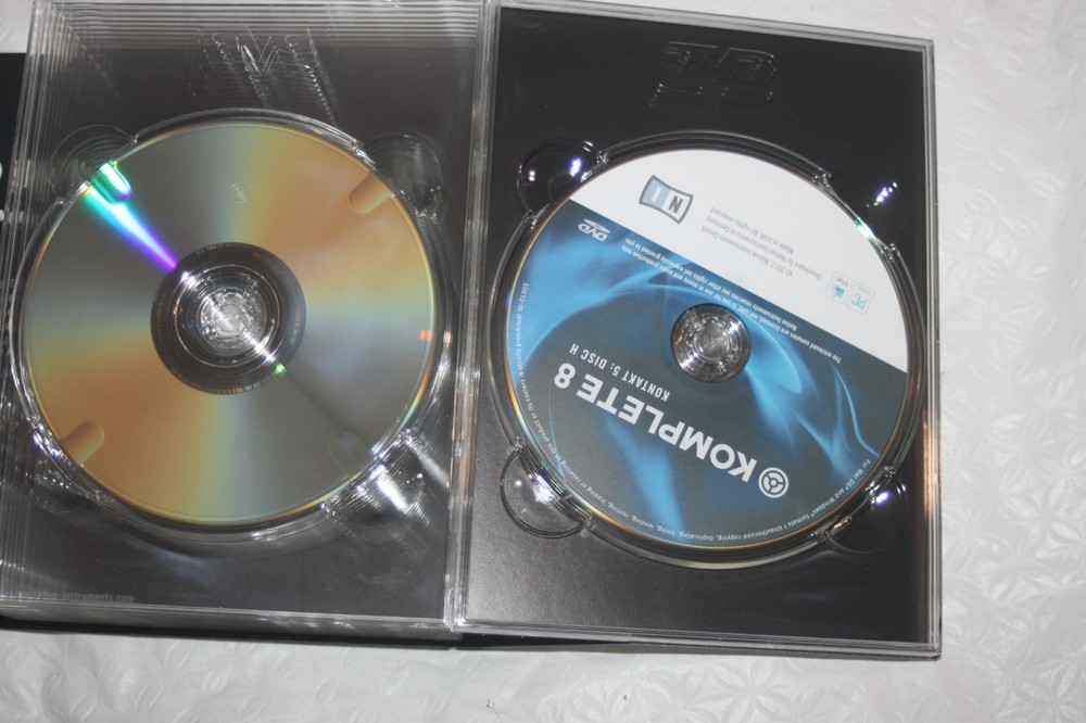 The Komplete 8 Instruments & Effects Collection Discs (Educational Version)