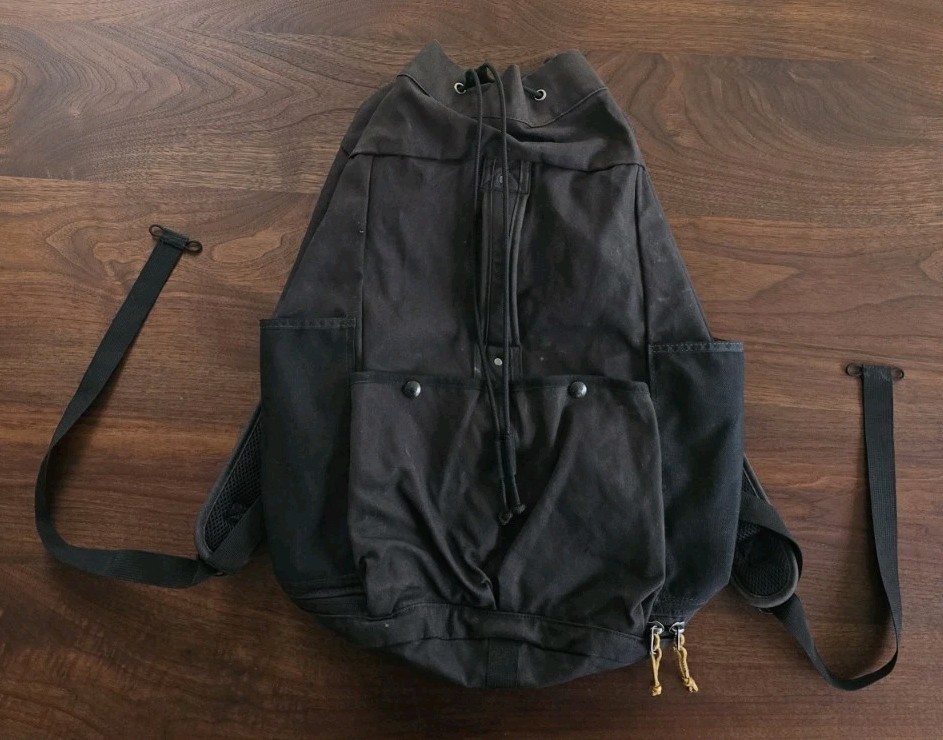 Custom Modified Black Backpack Pack DELTA SOCOM