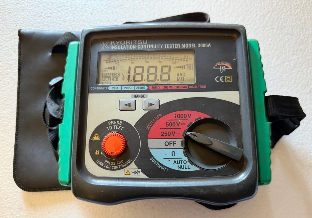 KYORITSU DIGITAL INSULATION-CONTINUITY TESTER MODEL 3005A*fast Shipping *