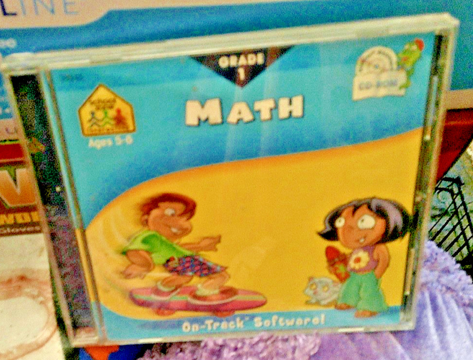 Grade 1 Math On Track Software CD ROM AGES 5-6