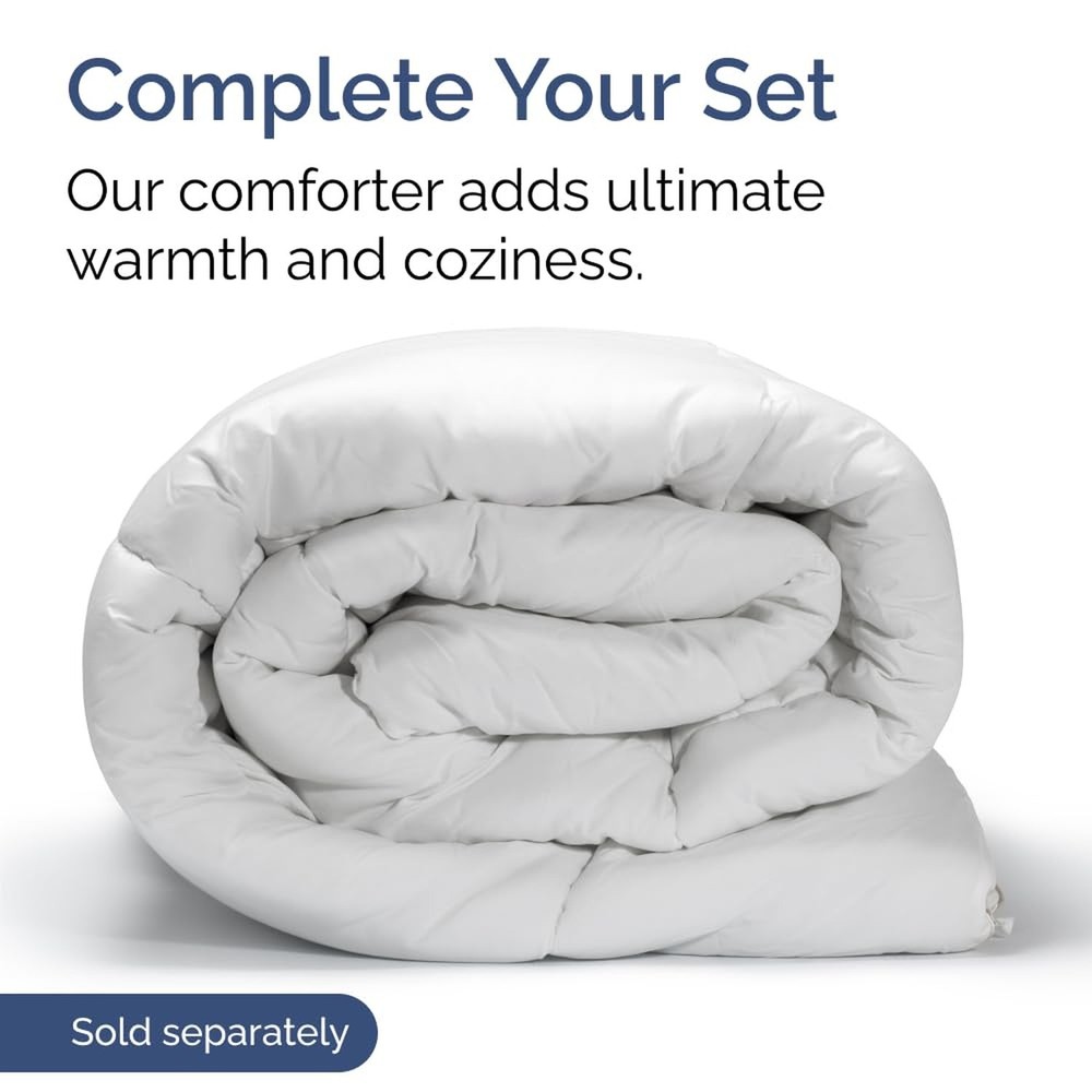 Extra Deep King Sheet Set - 6 Piece Breathable & Cooling Sheets - Hotel Luxur...