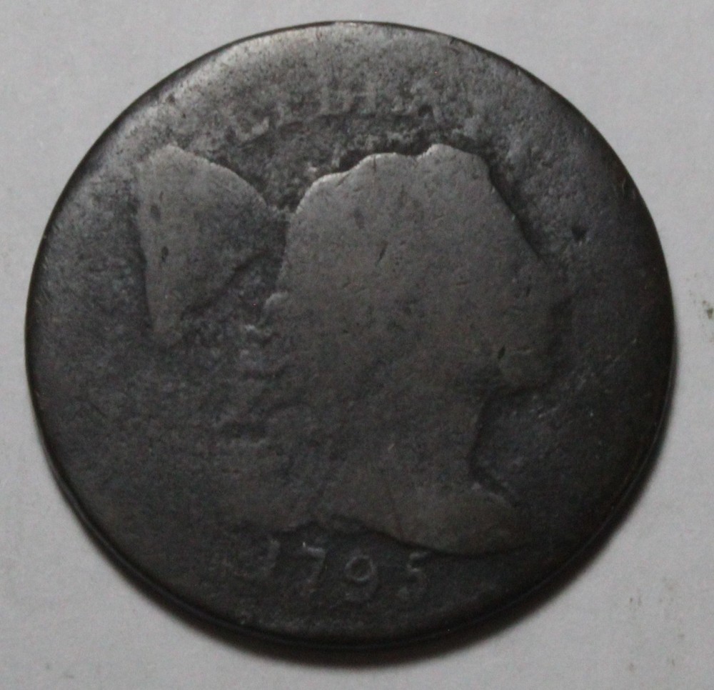 1795 US Large Cent FG215
