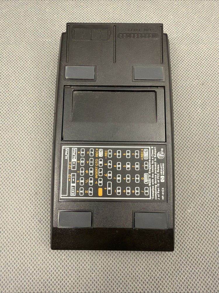 HP-41CX Calculator, Half Nut Version, Excellent Condition