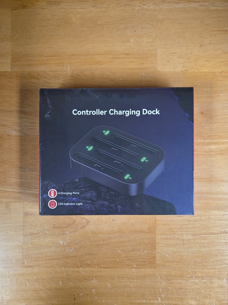 Charging Dock for Nintendo Switch 2 Joy-Cons Controller (4) Charging Terminals