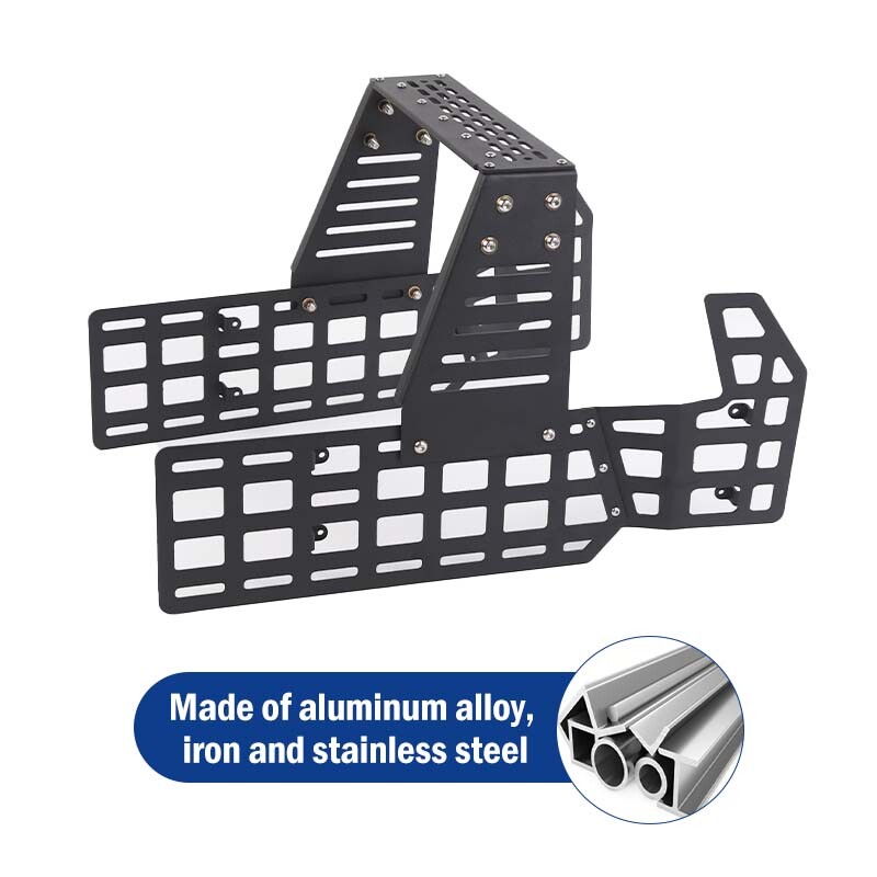 Fits For 4runner 2010+ Center Console MOLLE PANEL Bracket Rack