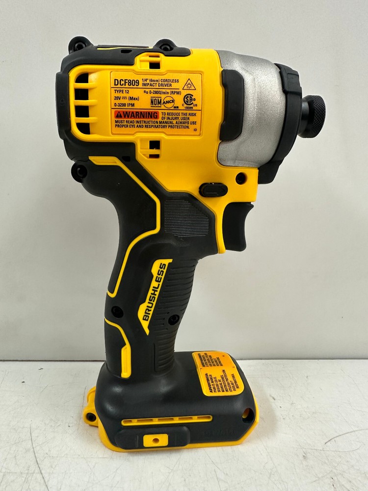 DEWALT ATOMIC 20V MAX Cordless Brushless Compact 1/4 in. Impact Driver Tool Only