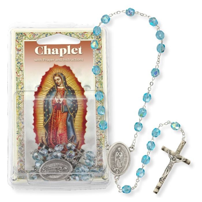 Our Lady of Guadalupe Chaplet with Holy Card Ch-036X