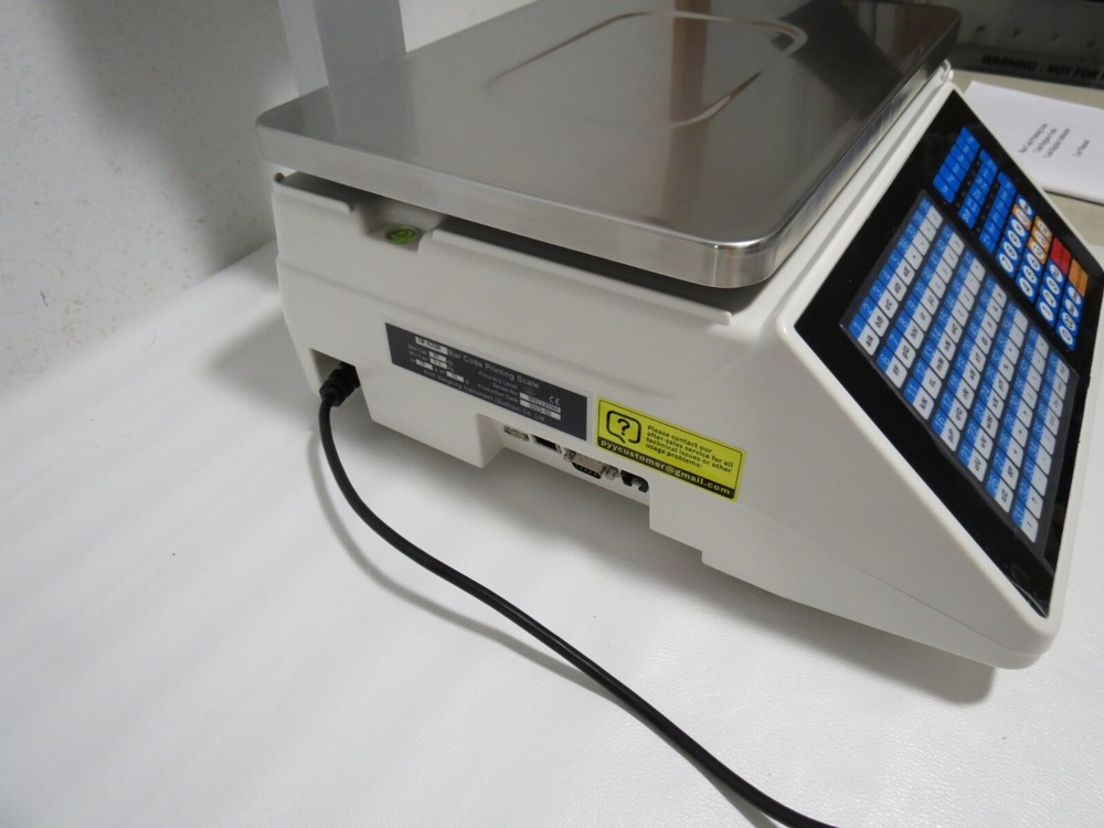 QXIUDDYS Electronic Digital Price Computing Scale Barcode Scale