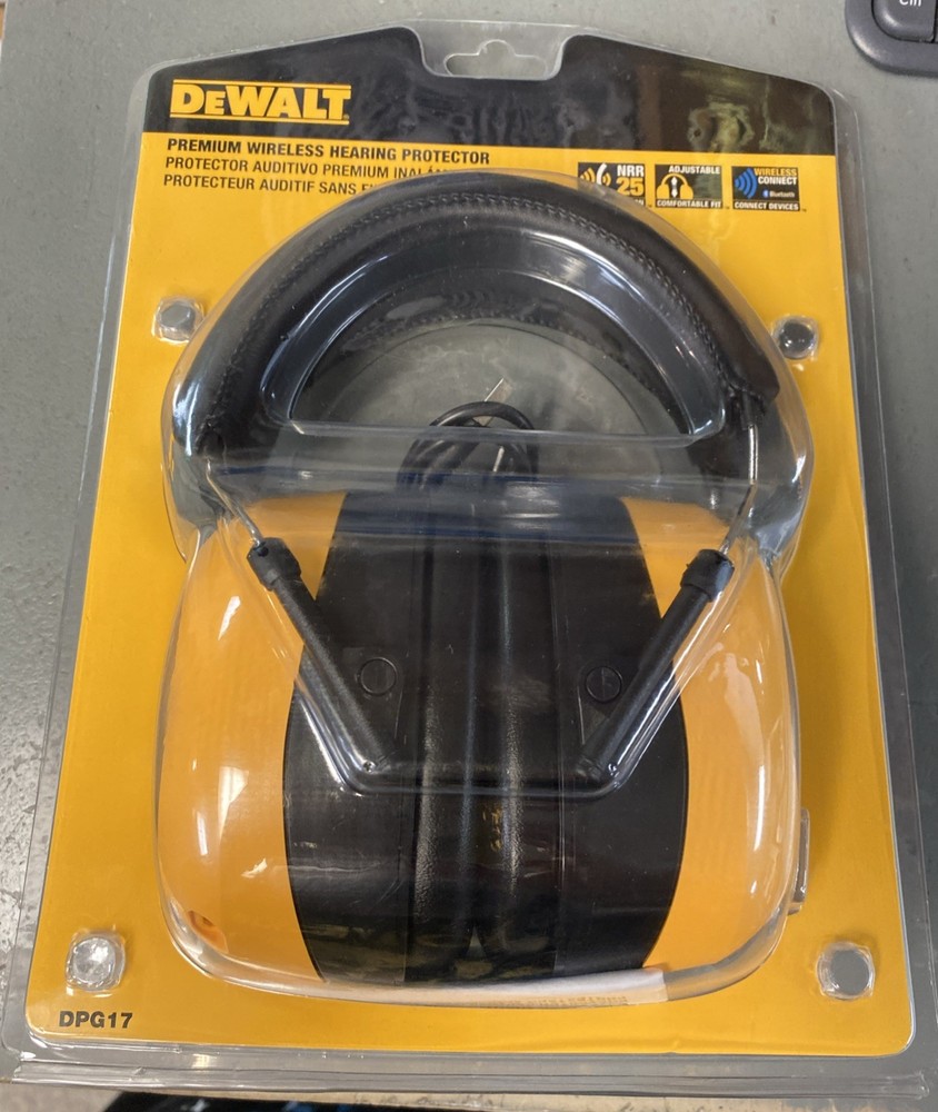 DeWalt DPG17 Wireless Bluetooth Hearing Protectors
