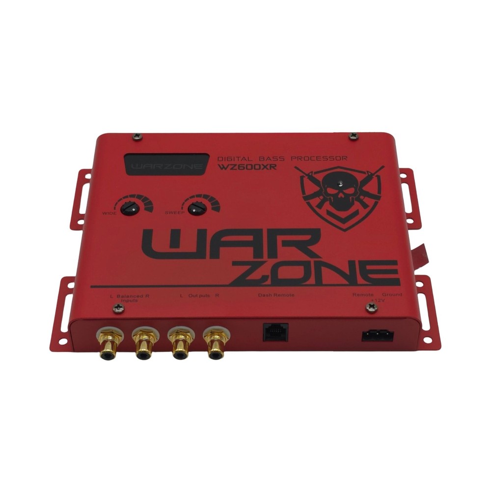 Warzone E5000.1D 5000W RMS Amplifier + Warzone WZ600XR Bass Processor + Kit