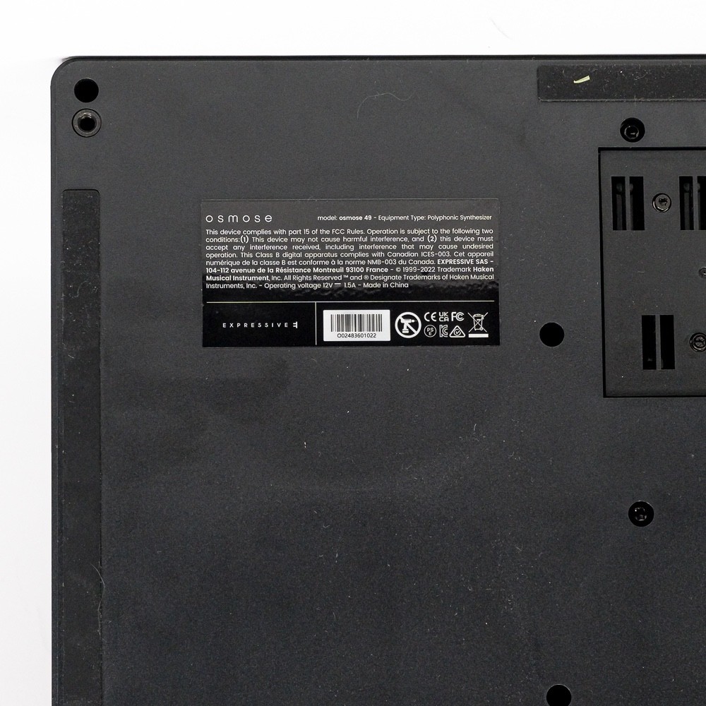 Expressive E Osmose 49-Key Polyphonic Synthesizer & MIDI Controller with PSU