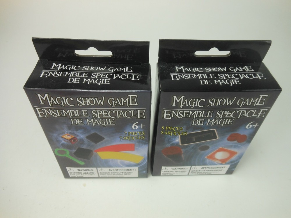 2 Magic Show Games Ensemble Spectacle De Magie Game