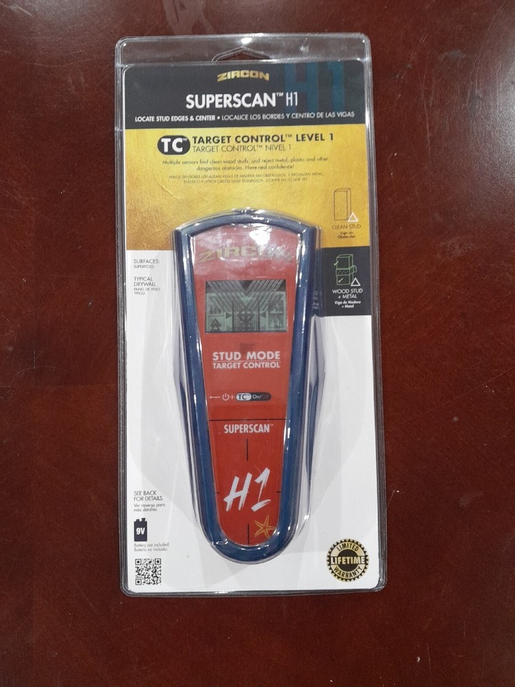 Zircon Target Control Superscan Stud Finder