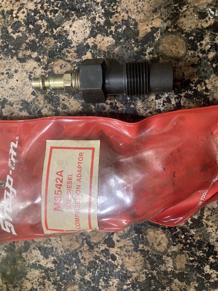 Snap On M3542a Vw Diesel Compression Tester Adaptor