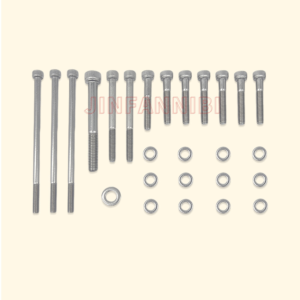Engine Stainless Steel Bolt Screw Kit for Honda Sportrax 400 TRX400EX 1999-2008