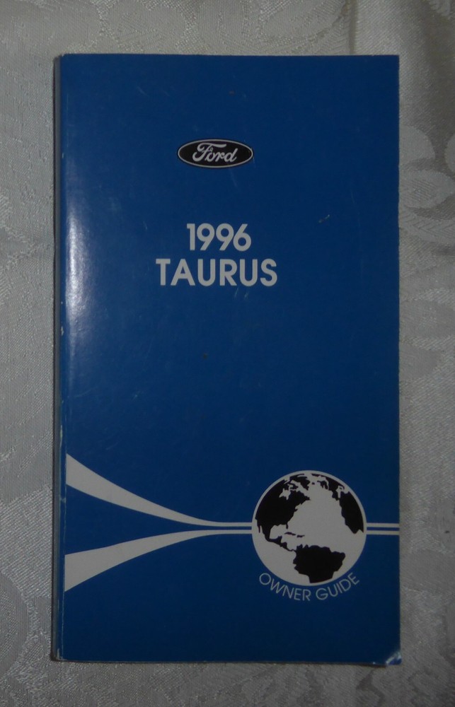1996 Ford Taurus Owner’s Guide