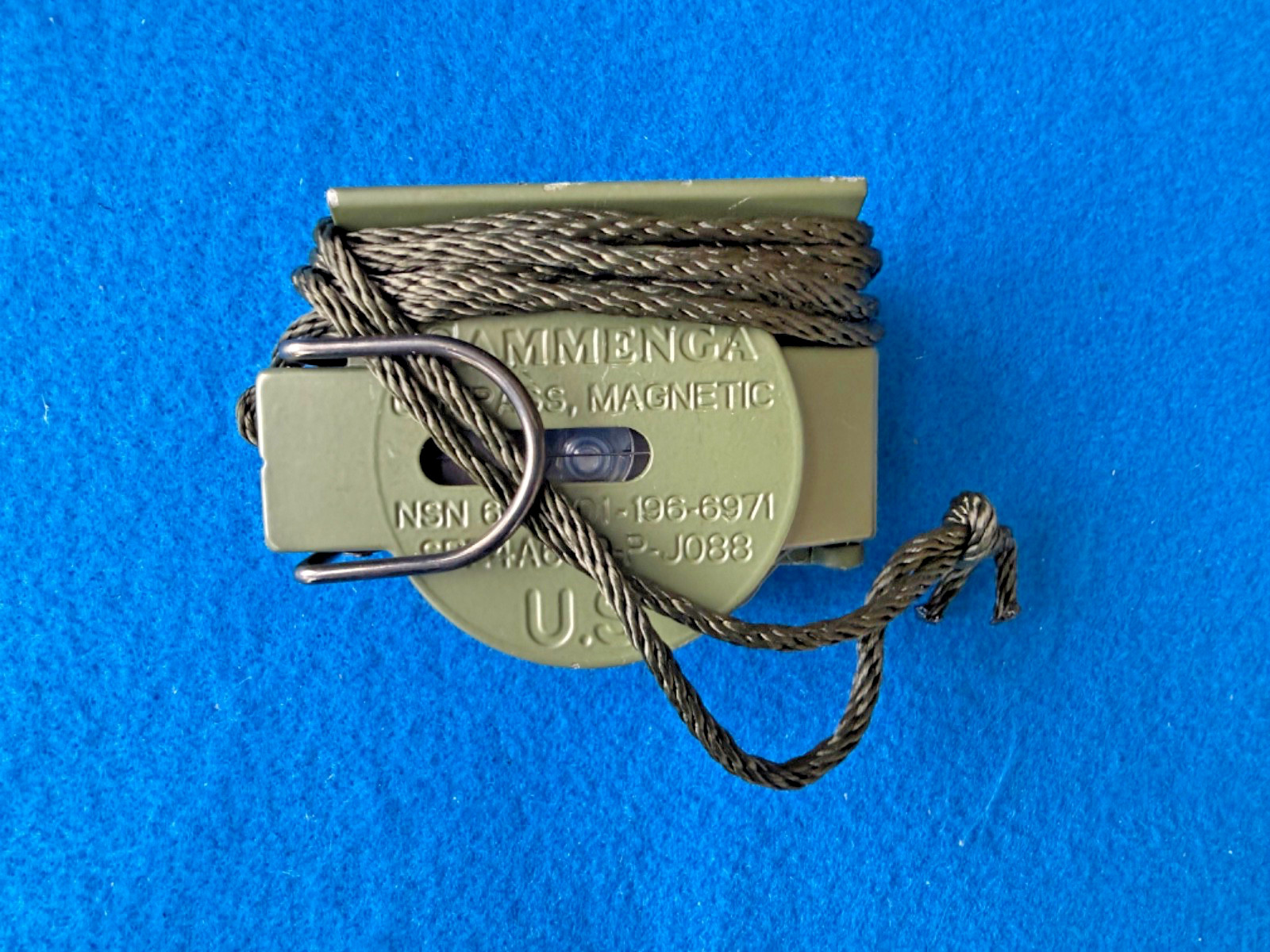 Cammenga Model 3H USGI Military Issue Tritium Lensatic Compass USA Made - OD #1