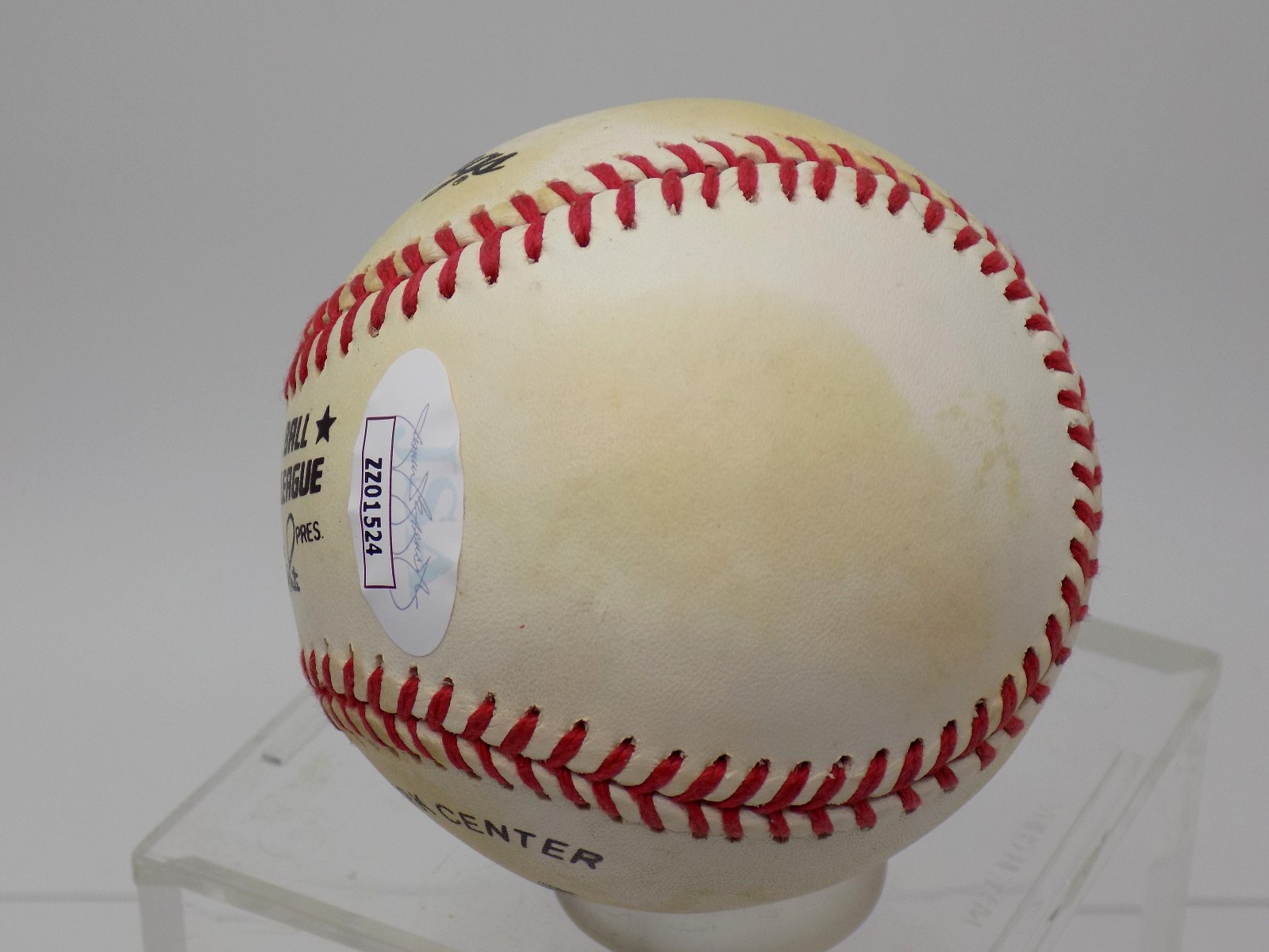 HANK AARON HOF Signed Autograph NL Baseball Braves SWEET SPOT JSA 💎 LOA