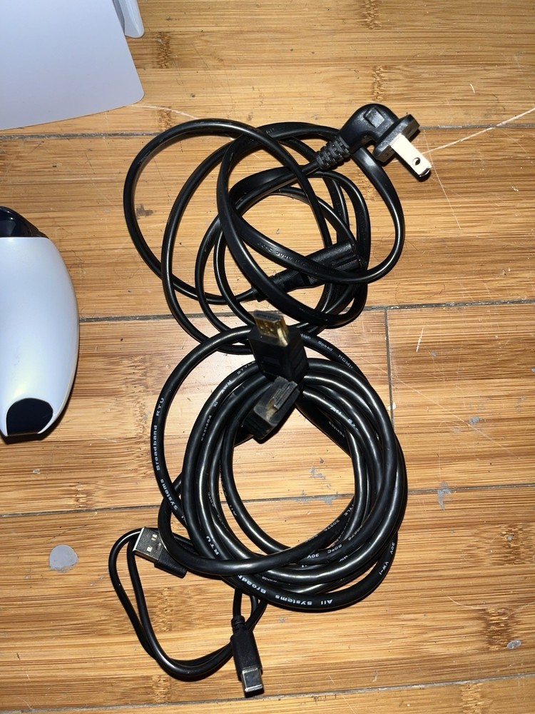 Sony PS5 Disc Console Bundle Controller Dock Remote Cables Tested