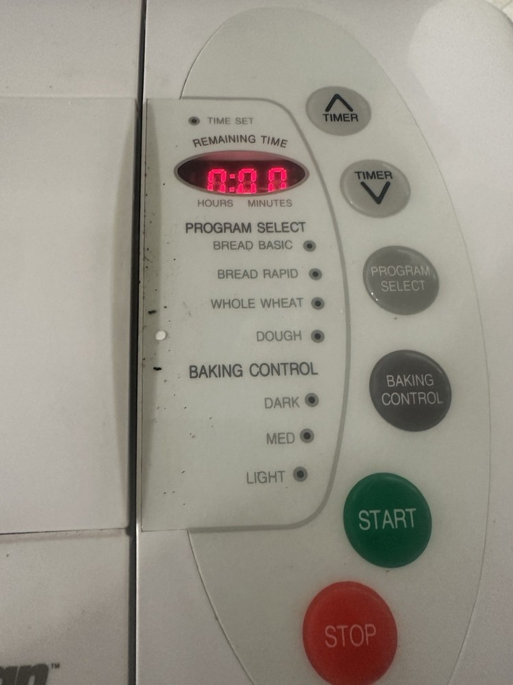 Breadman Automatic Bread Maker TR-400 Tested Works