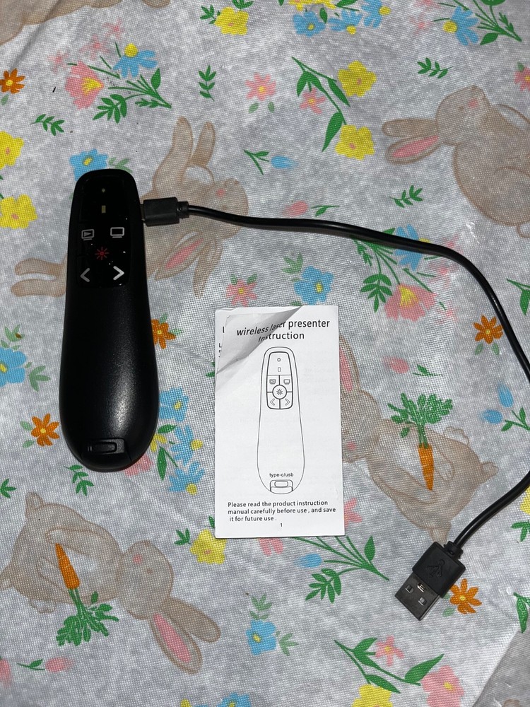 Wireless laser presenter open box never used