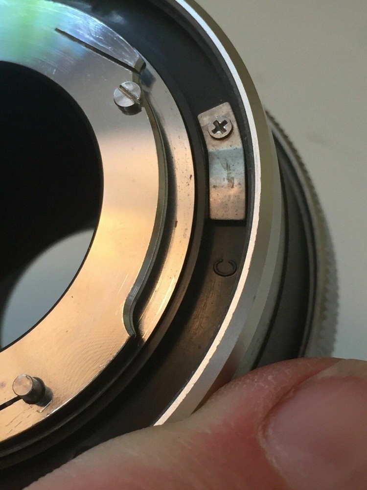 Olympus PM/20 PM-35DA Adapter for Automatic 35mm Camera Back