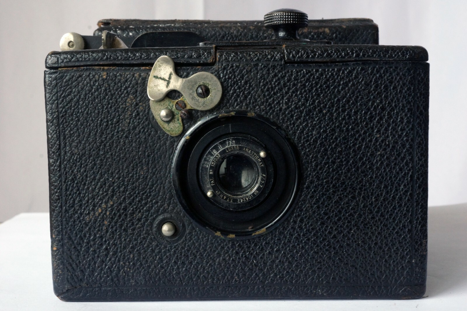 1920s Houghton Ensign 120 Roll Film Reflex Box Folding 6x9 Camera Work Well Rare