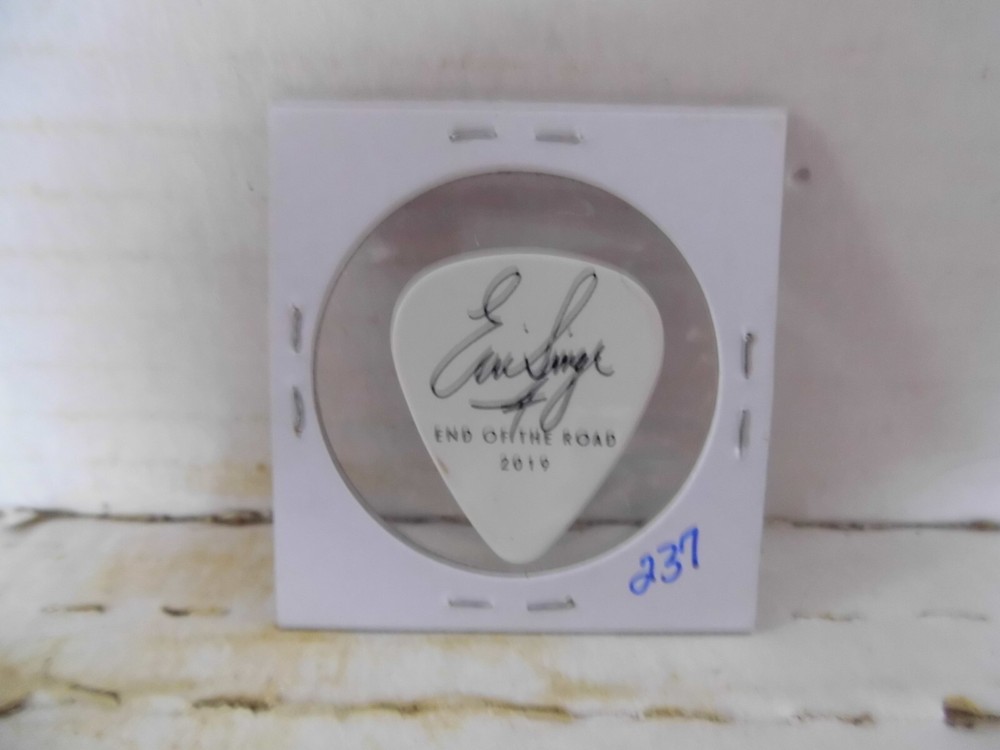 KISS "ERIC SINGER" 2019 GUITAR PICK~READ DESCRIPTION #13~16
