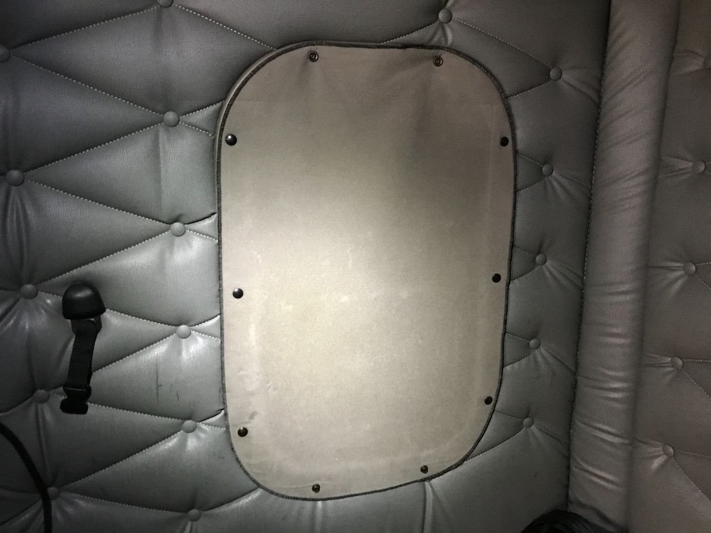 Freightliner CASCADIA GREY SLEEPER WINDOW Interior Curtain - Used