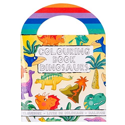 Jouetprive Sylvain Dinosaur Colouring Book