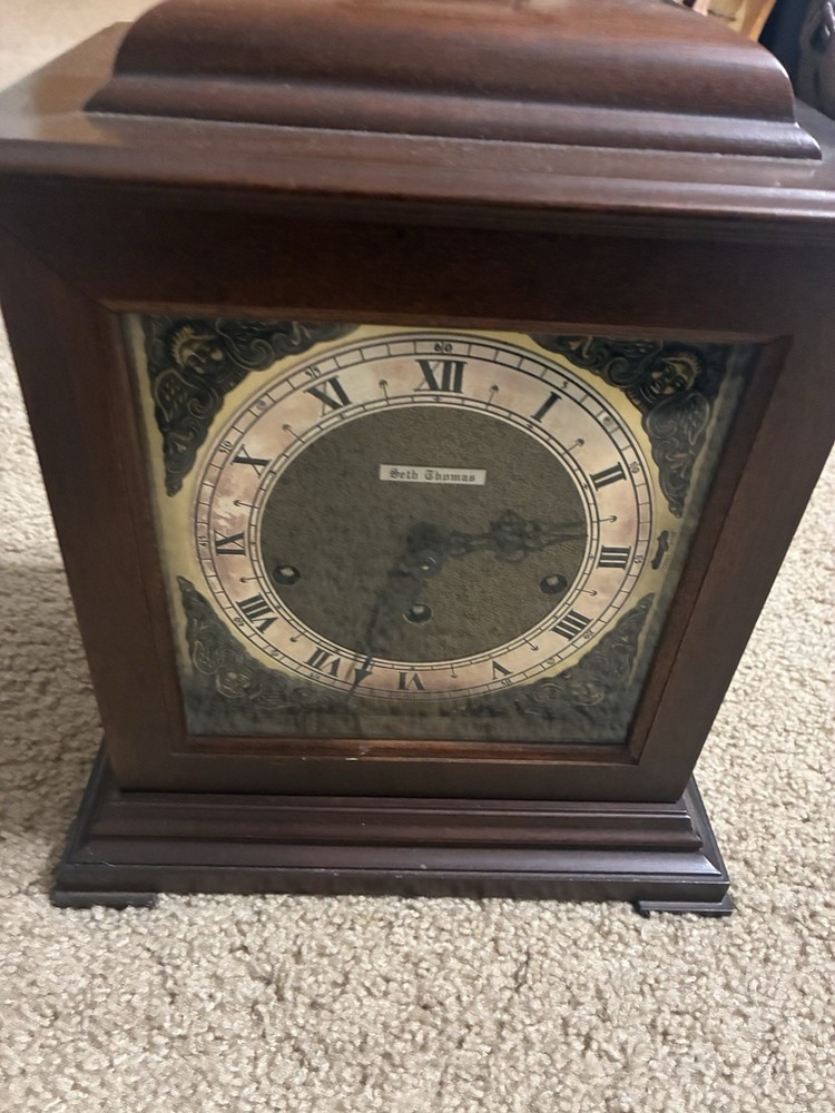 seth thomas antique wall clock for sale