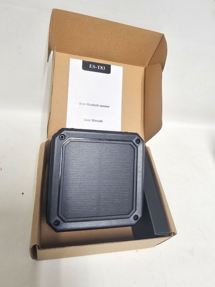 ES-T83 SOLAR PORTABLE SPEAKER