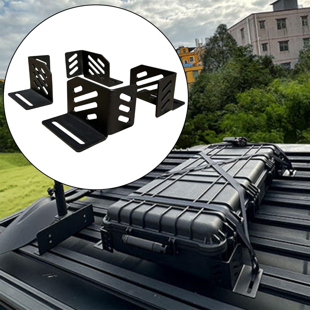4x Corner Bracket Roof Rack Mounting Accessories Simple Installation Convenient