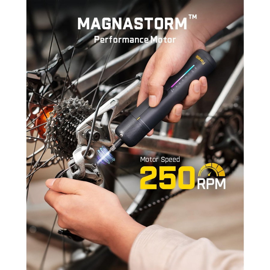 Fanttik S2 Pro Cordless Electric Screwdriver 7 Torque Settings, 20 Magnetic Bits