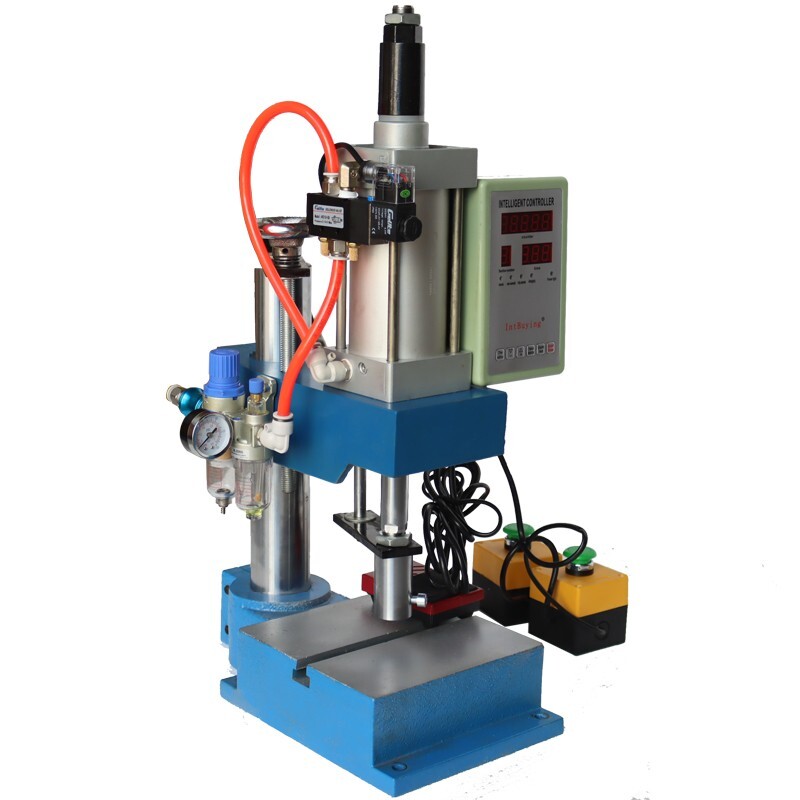 Pneumatic Punch Press Machine with Display Controller 110V 660Lb/300kg