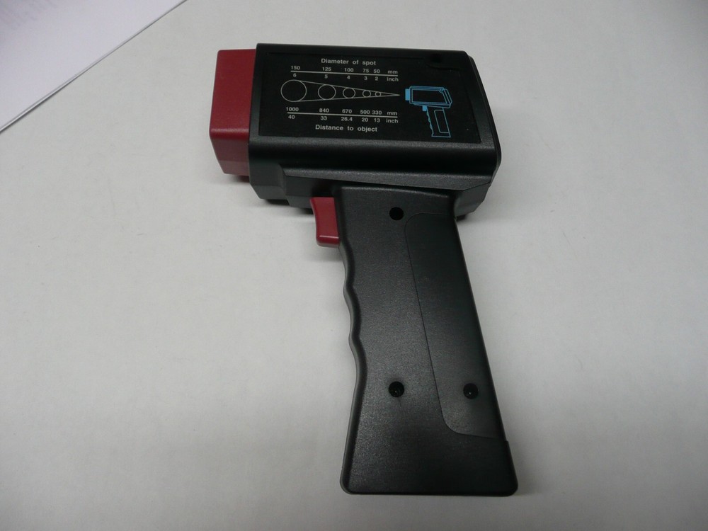 Extech IR Infrared Thermometer w/ Laser Pointer, -4 to 752F, Emissivity Adjust