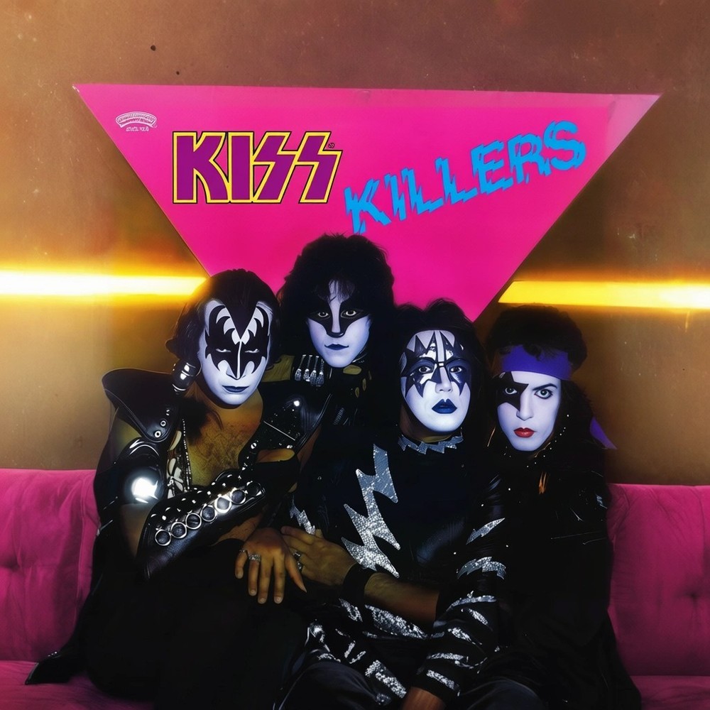 KISS Killers 12x12 Expanded Album Cover Reprint
