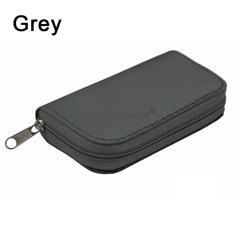 Memory Card Holder Bag 22 Slot SD CF Micro SD SDHC MS Camera Game Case